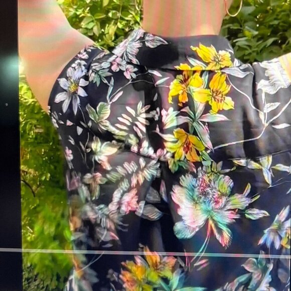 H&M Sheer Collared Button Down Tank Sleeveless Shirt - Picture 2 of 12